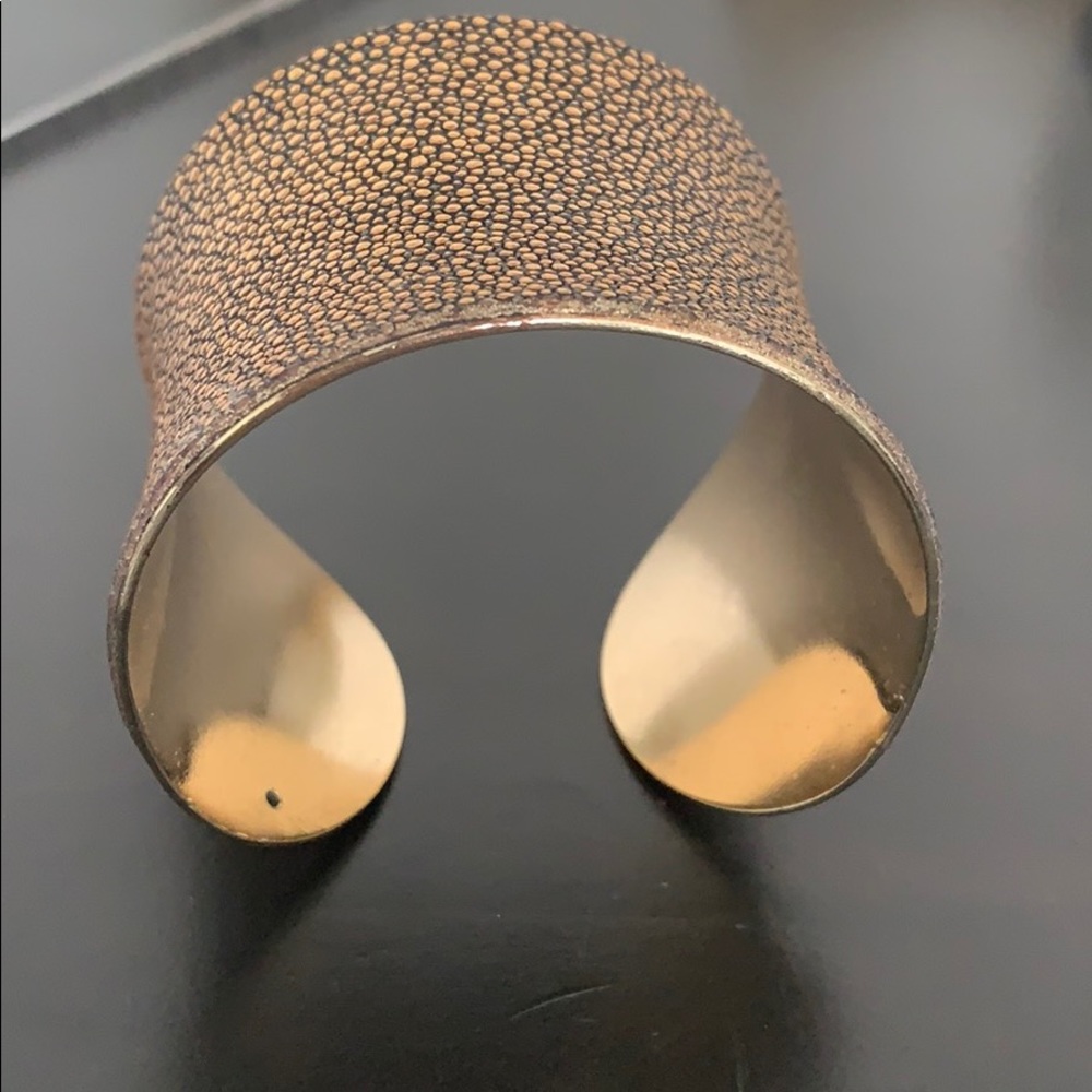 Gold Stingray bangle by UNEARTHED - Picture 3 of 5